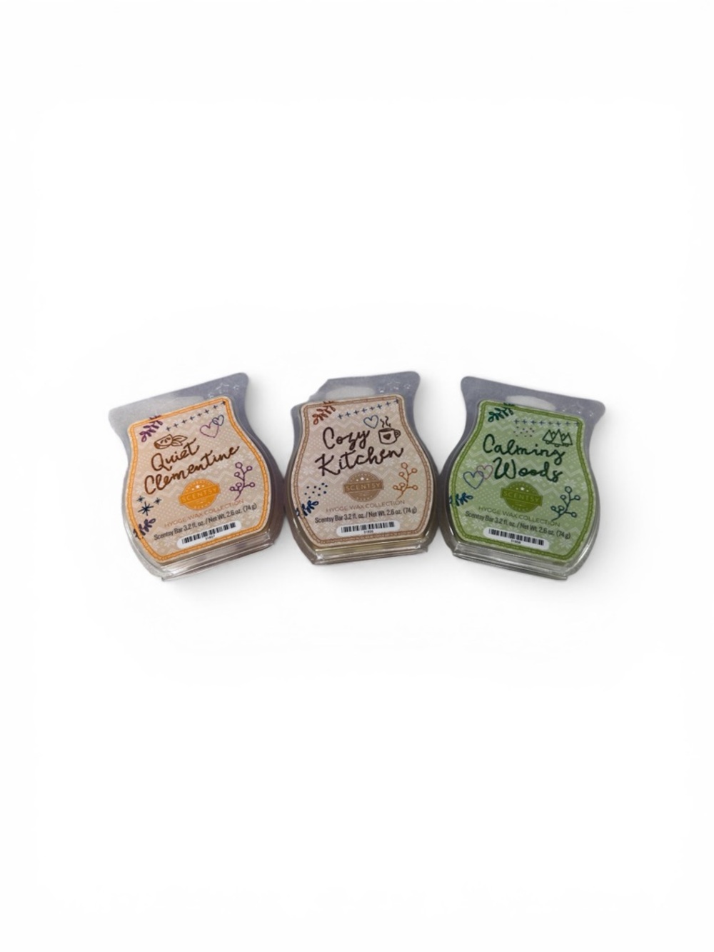 Scentsy Wax Bars (3 Pack) New Hygge Collection - Picture 1 of 5